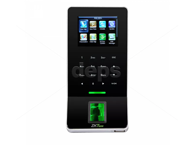 Биометрический терминал ZKTeco F22 SILKID Black