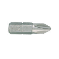 Бита для шуруповерта KING TONY PH2 Phillips 1/4" 1 25 мм (102501P)