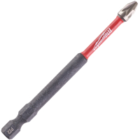 Бита для шуруповерта Milwaukee SHOCKWAVE, PZ2, 90мм 1шт (4932430867)