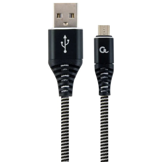 Cablexpert CC-USB2B-AMmBM-2M-BW USB 2.0/Micro B 2м