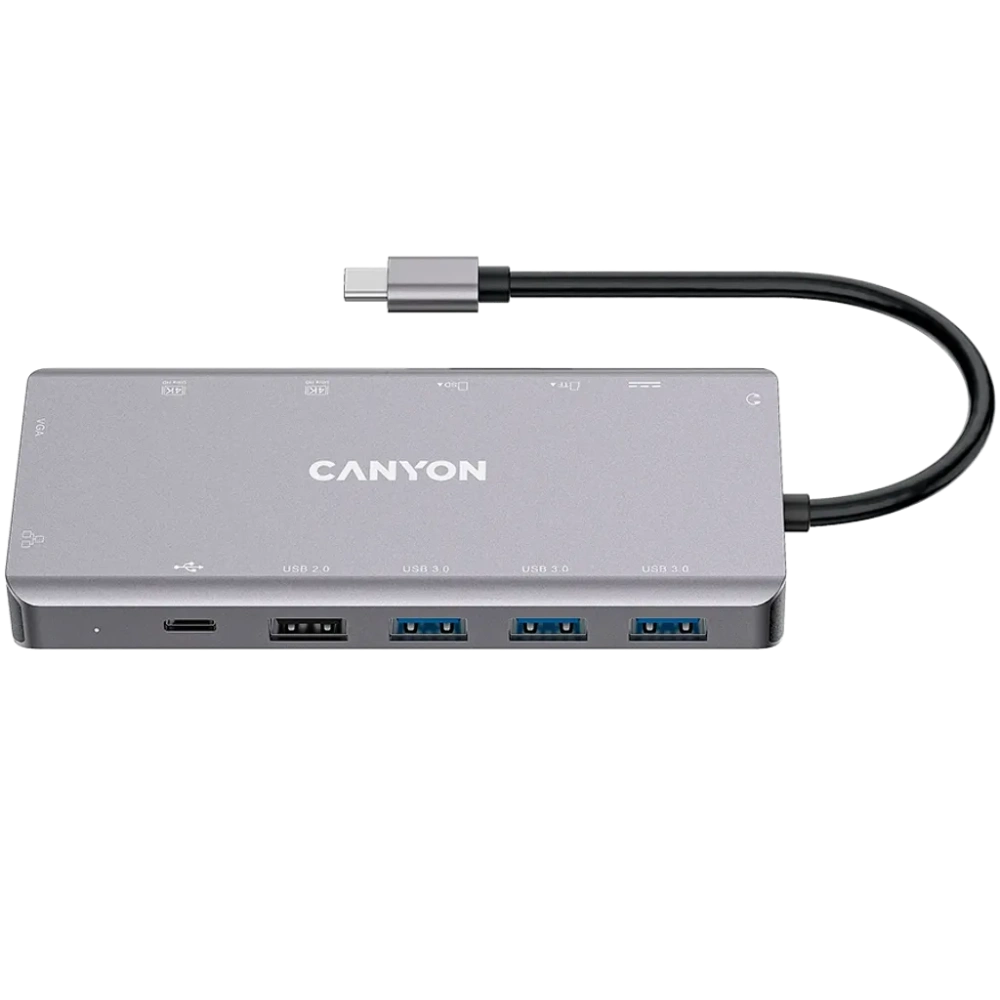 Canyon 13 Port USB-C Hub DS-12 (CNS-TDS12)