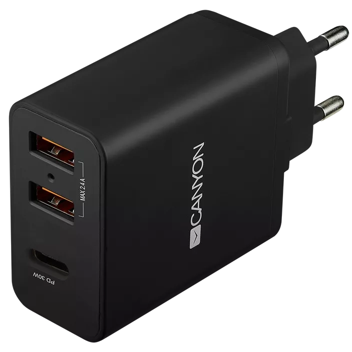 Canyon H-08 black (QC/PD 30W)