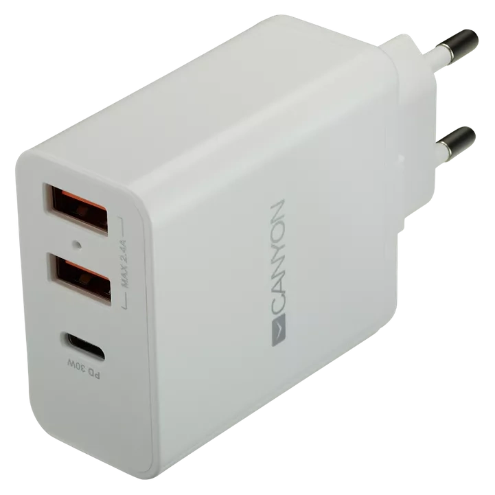 Canyon H-08 white (QC/PD 30W)
