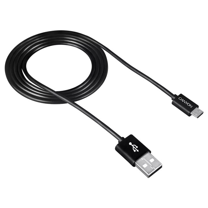 Canyon UM-1B black (Micro USB - USB 2.0) 1м