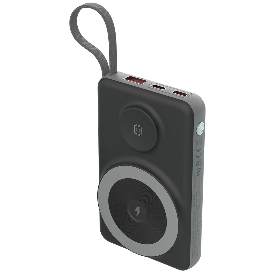 Choetech B695 10 000мА•г Black з магнітною зарядкою