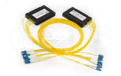 CWDM-1SM-02-04wave-2.0-1m-LC, Мультиплексор/Демультиплексор 2 канали по одному волокну, 4 довжини хвиль CWDM-1SM-02-04wave2-2.0-1m-LC