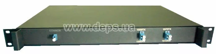 CWDM-1SM-02-4wave, Мультиплексор/Демультиплексор 2 канали по одному волокну, 4 довжини хвиль