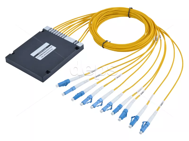 CWDM-BiDi-04-08wave-2.0-1m-LC+EXP, Мультиплексор/Демультиплексор 4 канали по одному волокну, 8 довжин хвиль с прохідним портом EXP CWDM-BiDi-04-08wave1-2.0-1m-LC+EXP