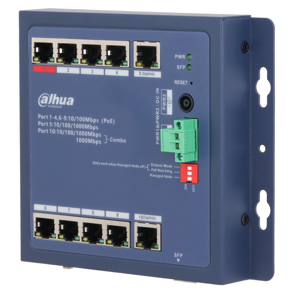Dahua DH-CHS4110-8ET-90-F PoE