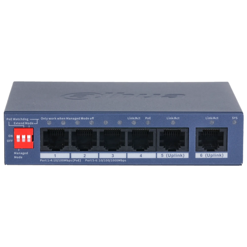 Dahua DH-CS4006-4ET2GT-36 PoE