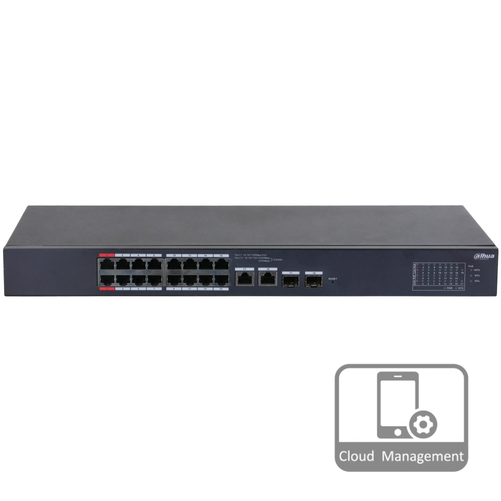 Dahua DH-CS4218-16ET-190 PoE
