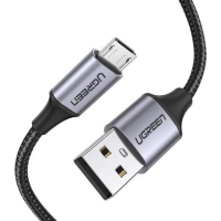 Дата кабель USB 2.0 AM to Micro 5P 2.0m Ugreen (UGR-60148)