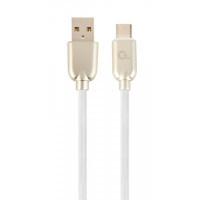 Дата кабель USB 2.0 AM to USB-C 1.0m Cablexpert (CC-USB2R-AMCM-1M-W)