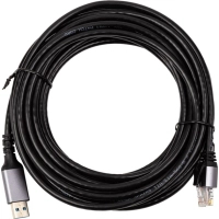 Дата кабель USB AM to RJ45 Ethernet 7.5m CAT6 UTP PowerPlant (CA915019)