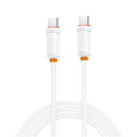 Дата кабель USB-C to USB-C 1.0m 27W white XO (XO-CB-300CC-WH)