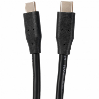 Дата кабель USB-C to USB-C 1.5m 60W black Kingda (KD-UCUC3002-1.5m)