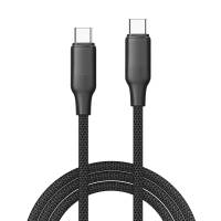 Дата кабель USB-C to USB-C 2.0m 3A 60W TPE embossed black ColorWay (CW-CBPDCC102-BK)
