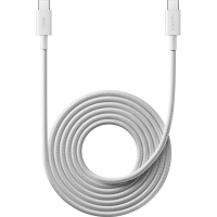 Дата кабель USB-C to USB-C 2.0m 6A braided white Xiaomi (1169400)