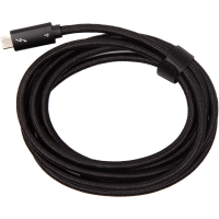 Дата кабель USB-C to USB-C 2.0m Thunderbolt 4 100W (20V/5A) 8K60Hz PowerPlant (CA915040)
