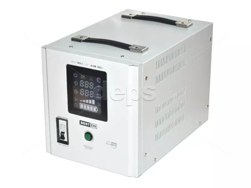 ДБЖ BestEn UPS-1050W-12V для AGM/GEL (1050 Вт, зовнішня батарея 12В, струм заряду 20A/30А)