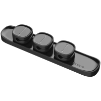 Держатель для кабеля Baseus Peas Cable Clip Black (ACWDJ-01)