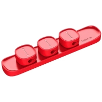 Держатель для кабеля Baseus Peas Cable Clip Red (ACWDJ-09)
