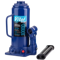 Домкрат Vitol DB-10004/T91004, телескопічний, гідравлічний, 10т, min 230мм, max 460мм (DB-10004)