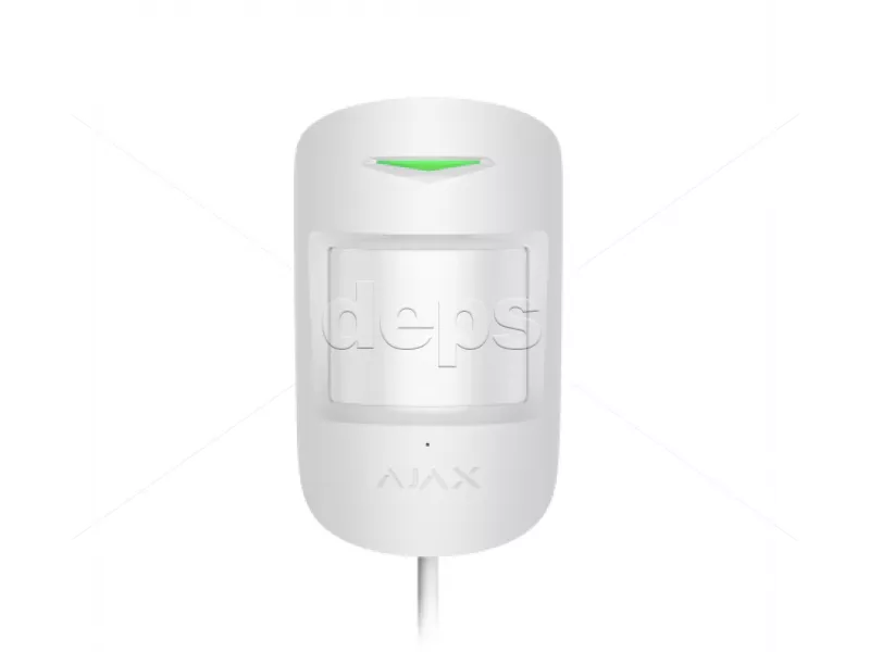 Дротовий датчик руху і розбиття Ajax CombiProtect Fibra (white)