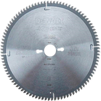Диск пильный DeWALT EXTREME WORKSHOP, 250 х 30 мм, 96 z (TCG), - 5 градусов (DT4282)