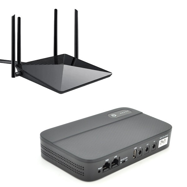Джерело безперебійного живлення для роутера UPS-36W 1036P (12000 мАгод)