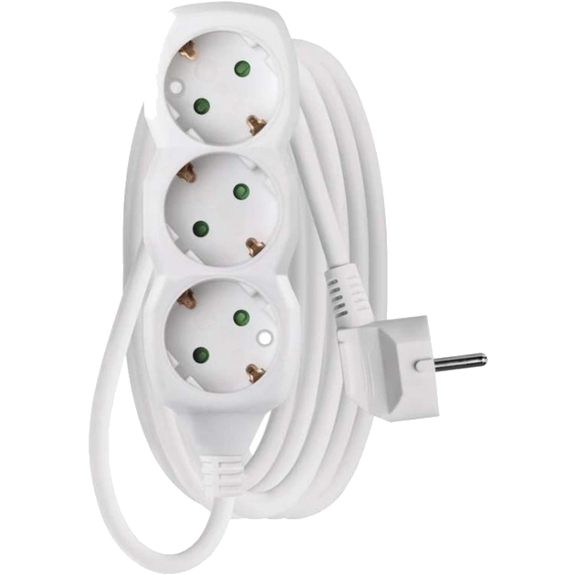 EMOS P0323R 3 розетки 3 м