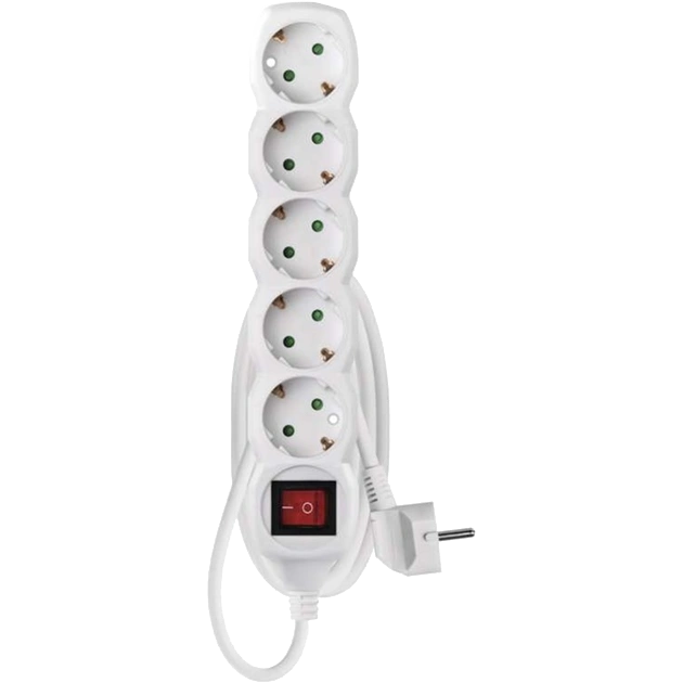 EMOS P1521R 5 розетки 1.5 м