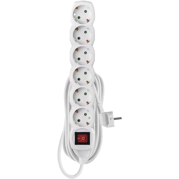 EMOS P1623R 6 розетки 3 м