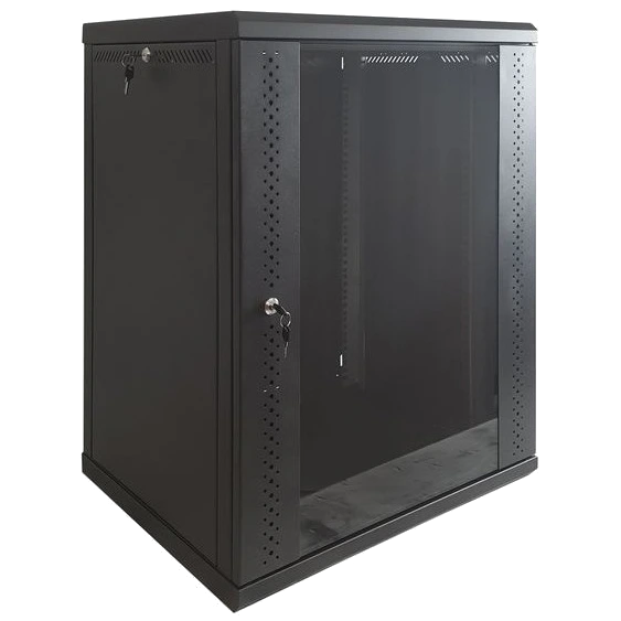 EServer 12U 600х600х637 скло, чорна