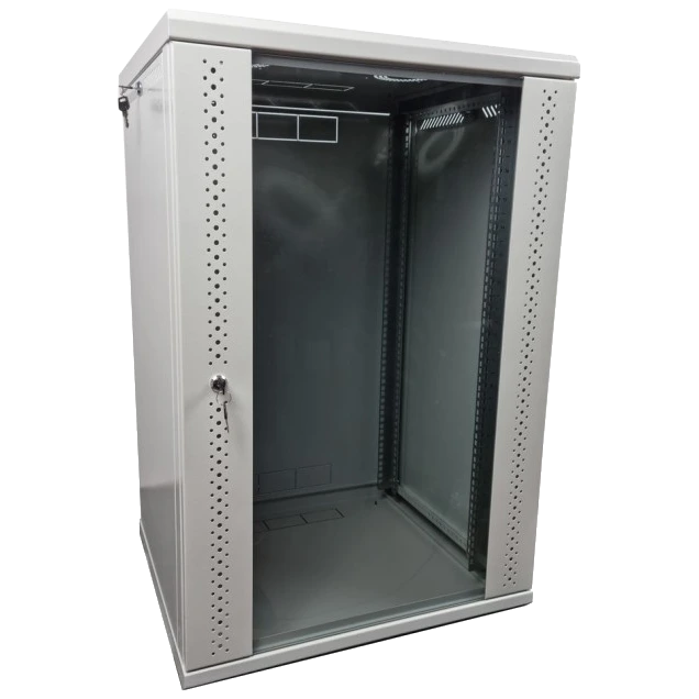 EServer 15U 600х500х773 стекло, серая