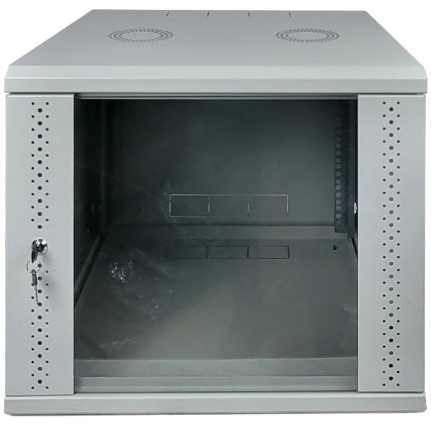EServer 9U 600х500х503 скло, сіра