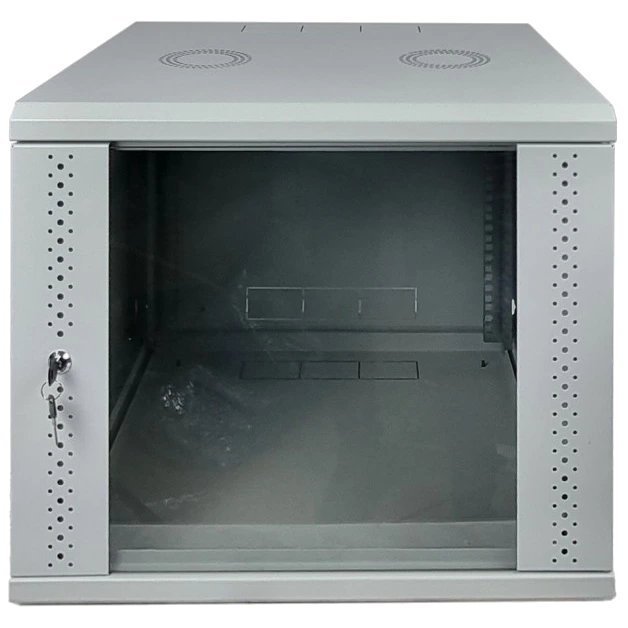 EServer 9U 600х600х503 скло, сіра