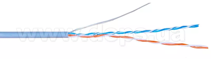 Ethernet кабель Step4Net UTP CAT 5 2P 0,50 мм CCA (500 м)