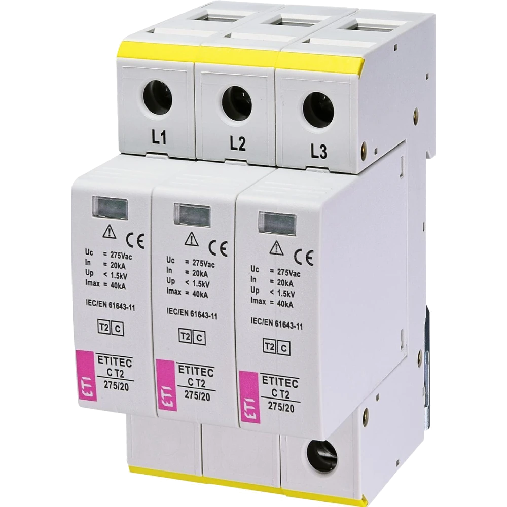ETI TEC C T2 275/20 (3+0) 3p
