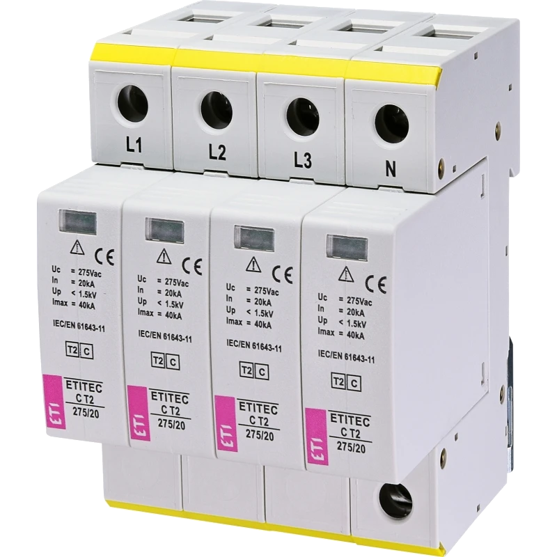 ETI TEC C T2 275/20 (4+0) 4p