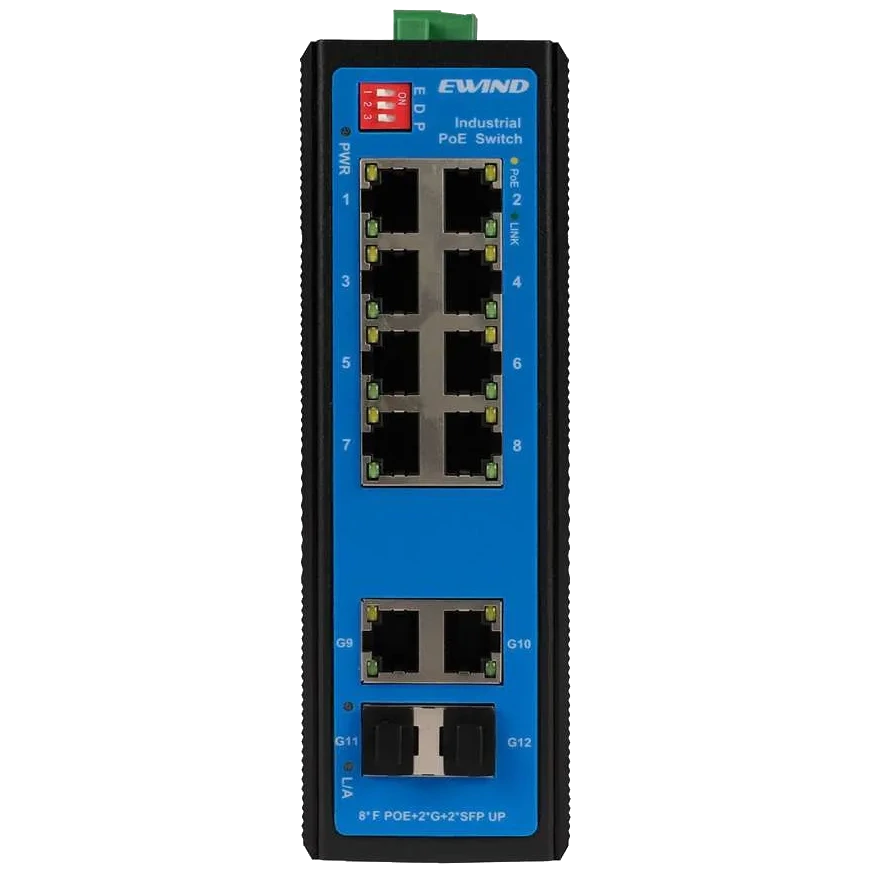 Ewind EW-PIS1712-8FE PoE