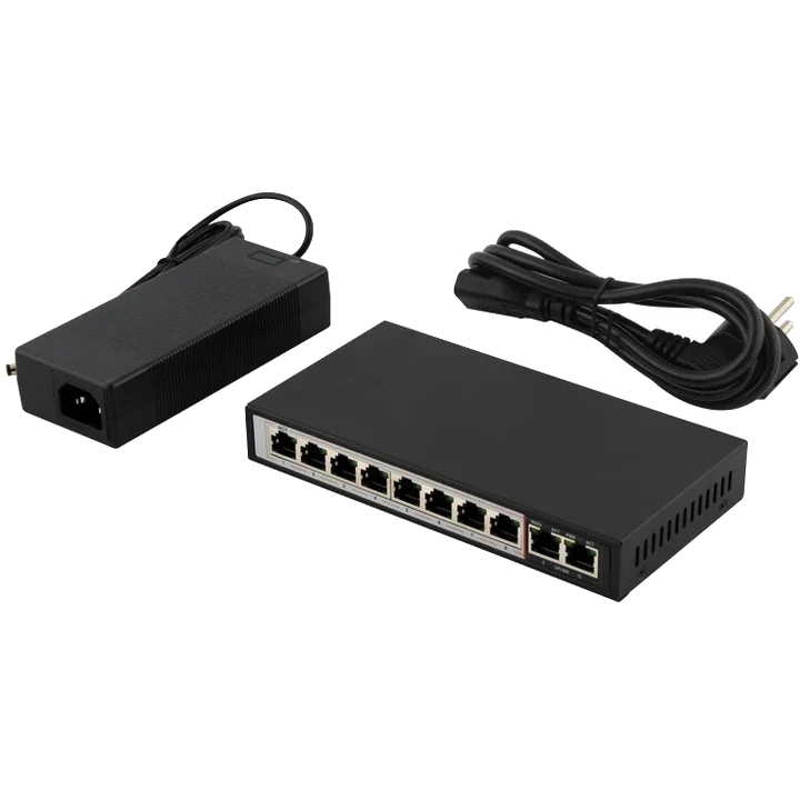 FoxGate S6008G-G2-AI POE 120Вт Watchdog