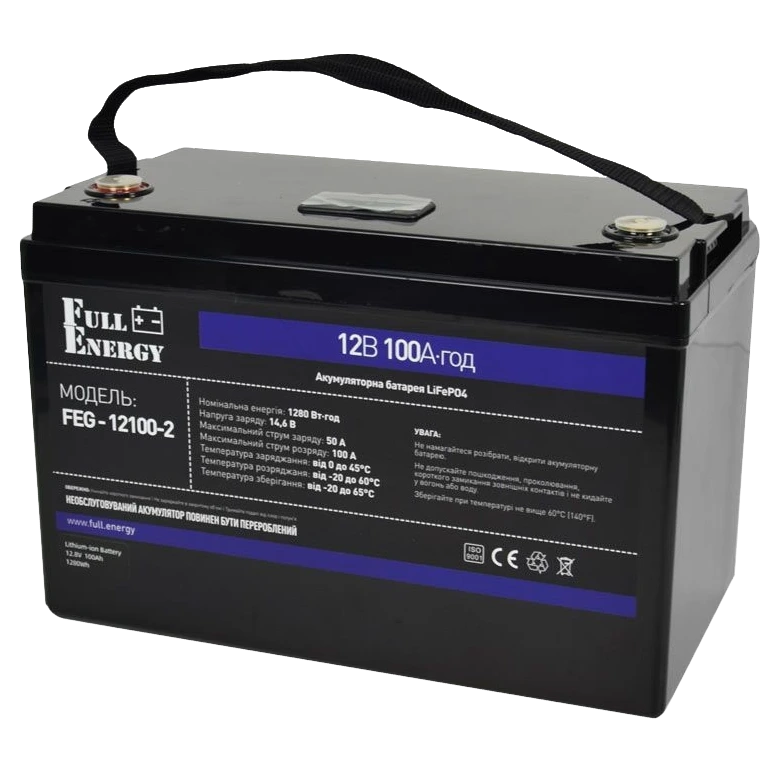 Full Energy FEG-12100-2 LiFePO4 12В 100А•ч