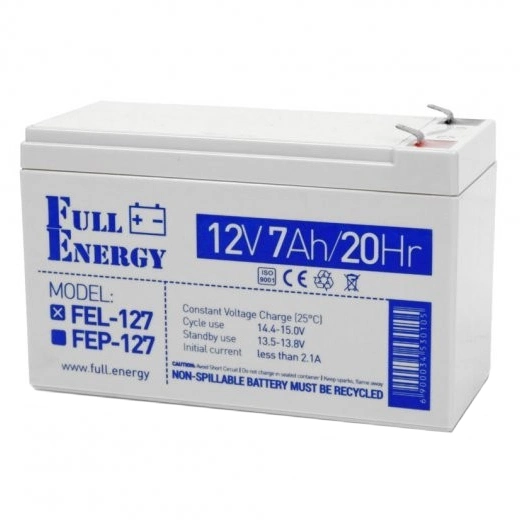Full Energy FEL-127 7А•ч 12В гелевая