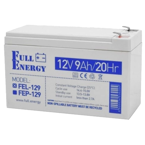 Full Energy FEL-129 9А•ч 12В гелевая