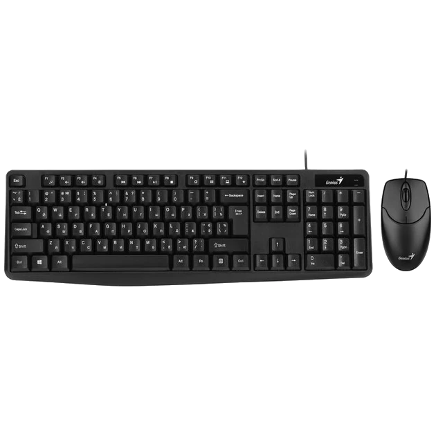 Genius KM-170 Black Ukr (31330006409)