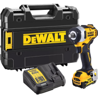 Гайковерт DeWALT 12 В XR Li-lon, 338 Нм, 1 АКБ и ЗУ, кейс TSTAK (DCF901P1)