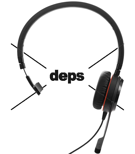 Гарнітура Jabra EVOLVE 30 Гарнітура Jabra EVOLVE 30 II Stereo RJ9