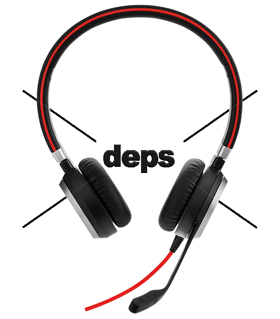 Гарнітура Jabra EVOLVE 40 Гарнітура Jabra EVOLVE2 40, USB-A, MS Stereo