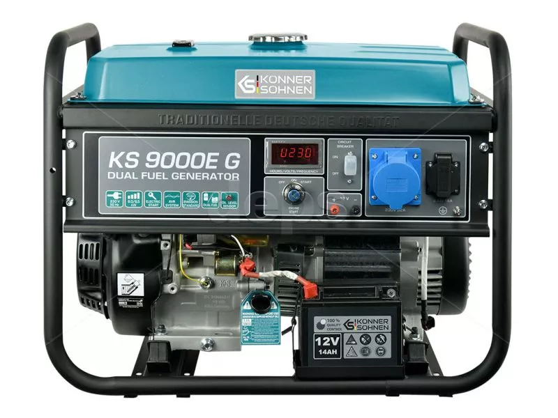 Газобензиновий генератор Konner&Sohnen KS 9000E G